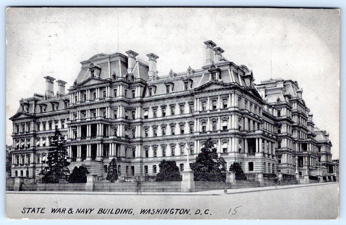 1910\'s STATE WAR & NAVY DEPARTMENT BUILDING WASHINGTON DC OTTENHEIMER POSTCARD
