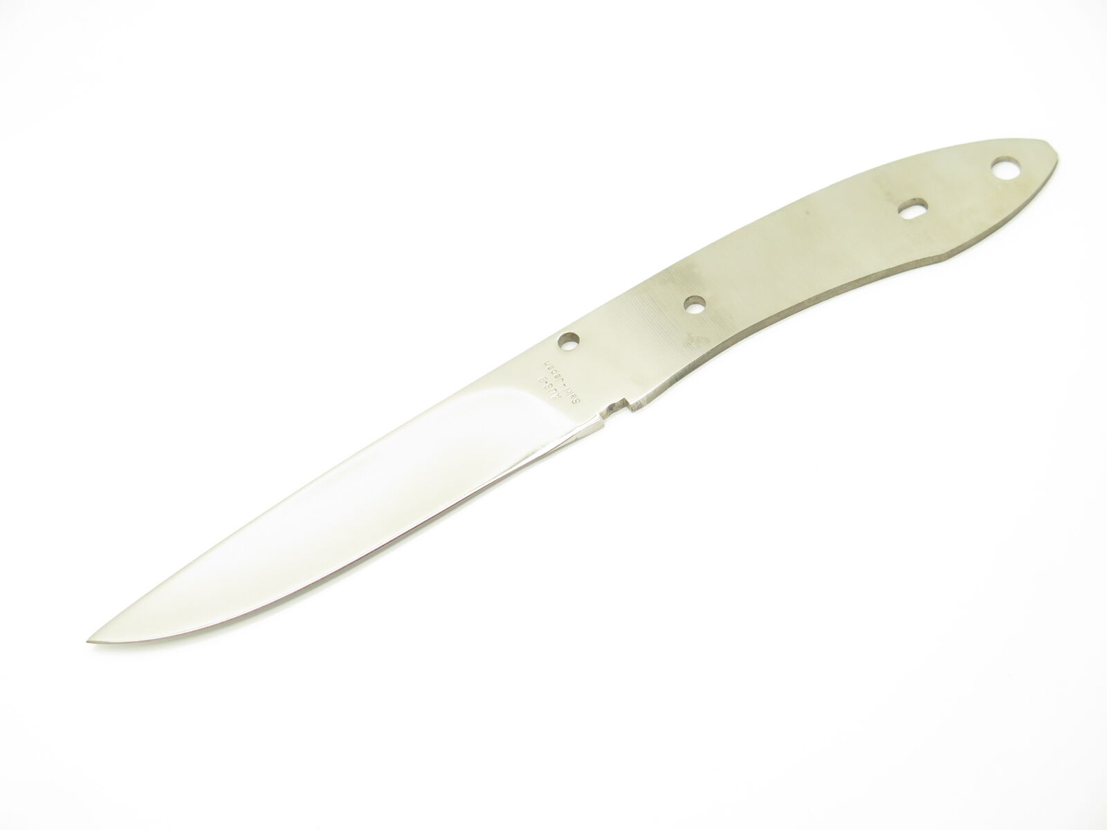 Vtg Explorer Seki Japan Tak Fukuta AUS-8 Loveless Fixed Knife Making Blade Blank