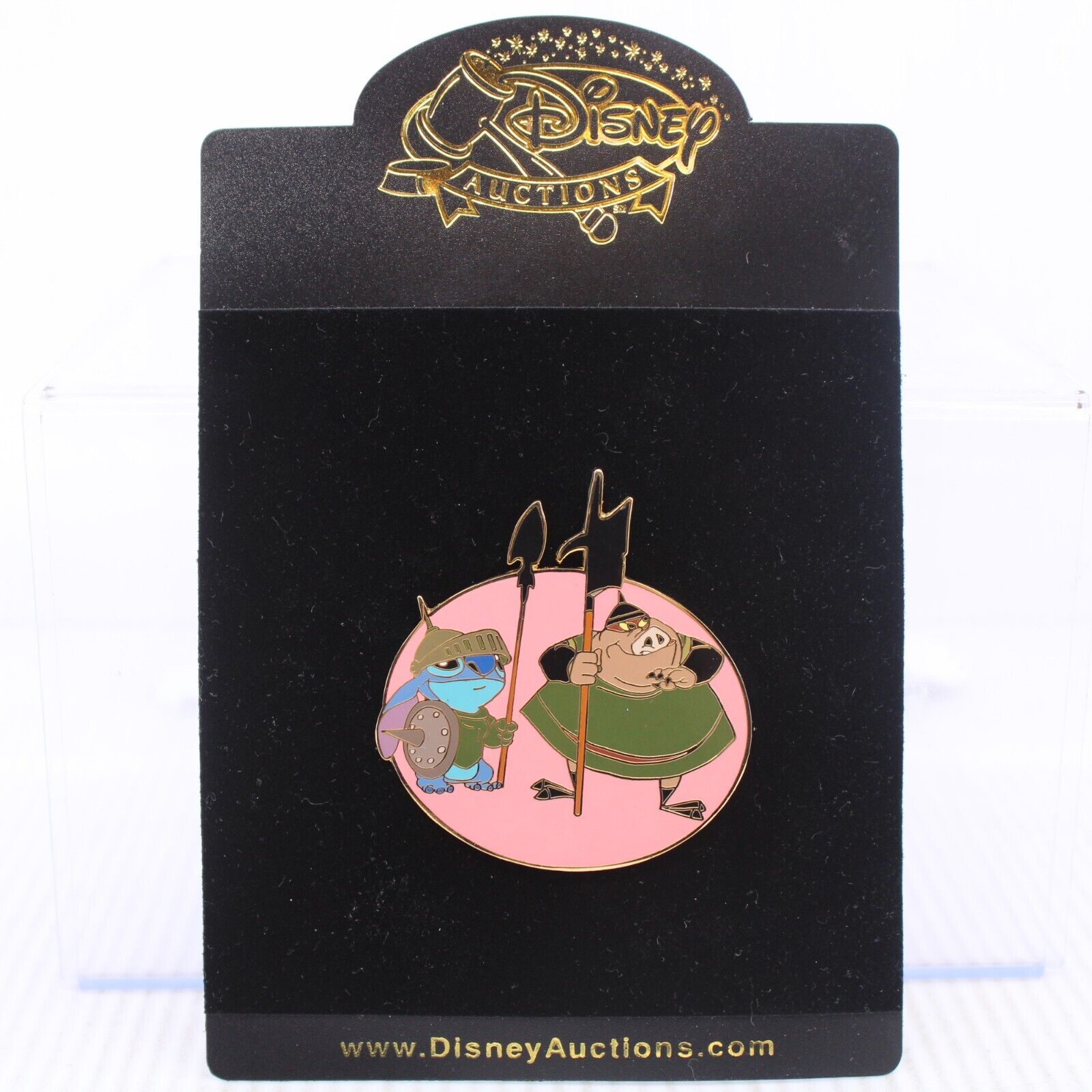 B5 Disney Auctions LE 1000 Pin Sleeping Beauty Stitch As Goon