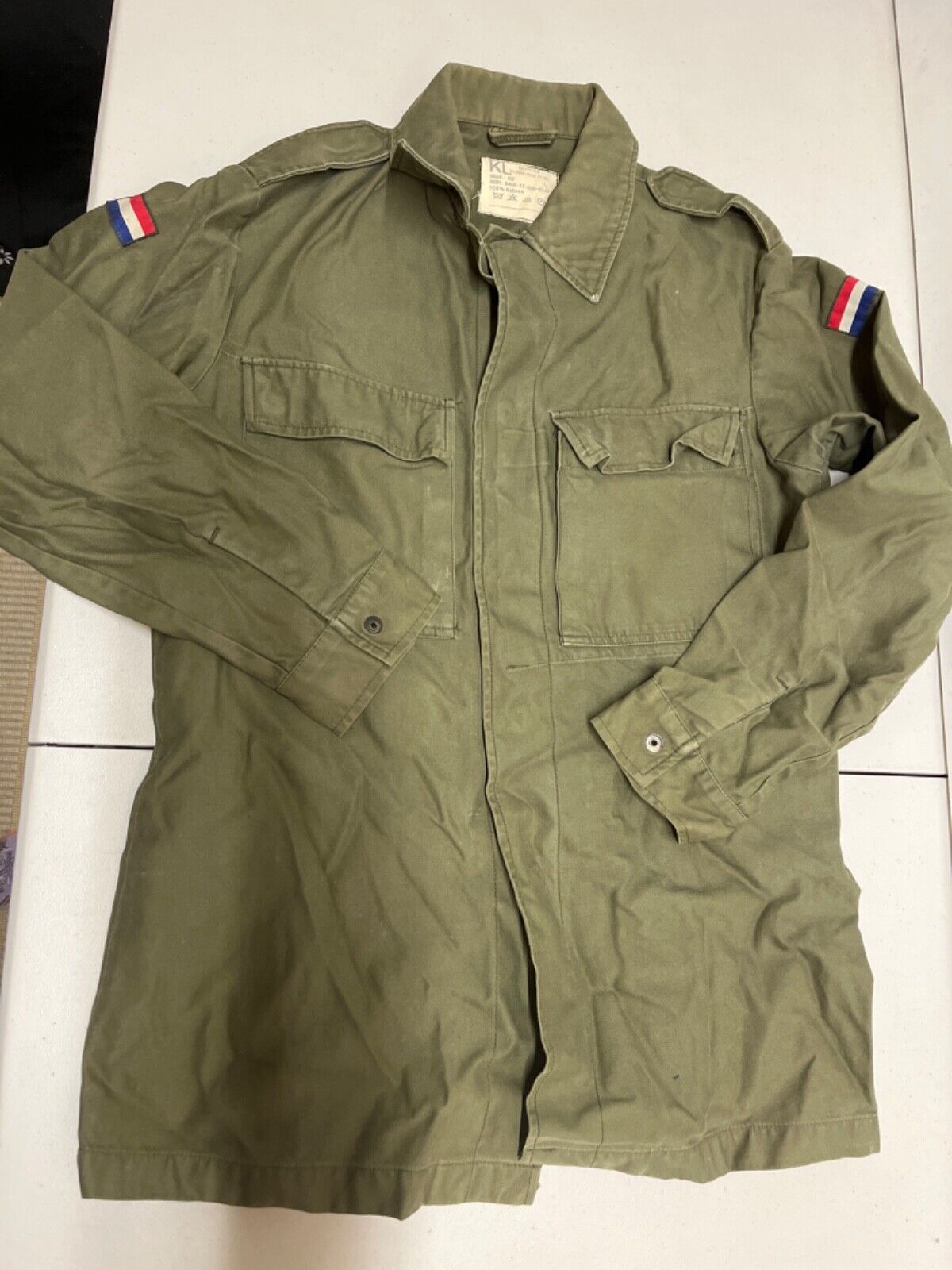 Vintage French Military Shirt