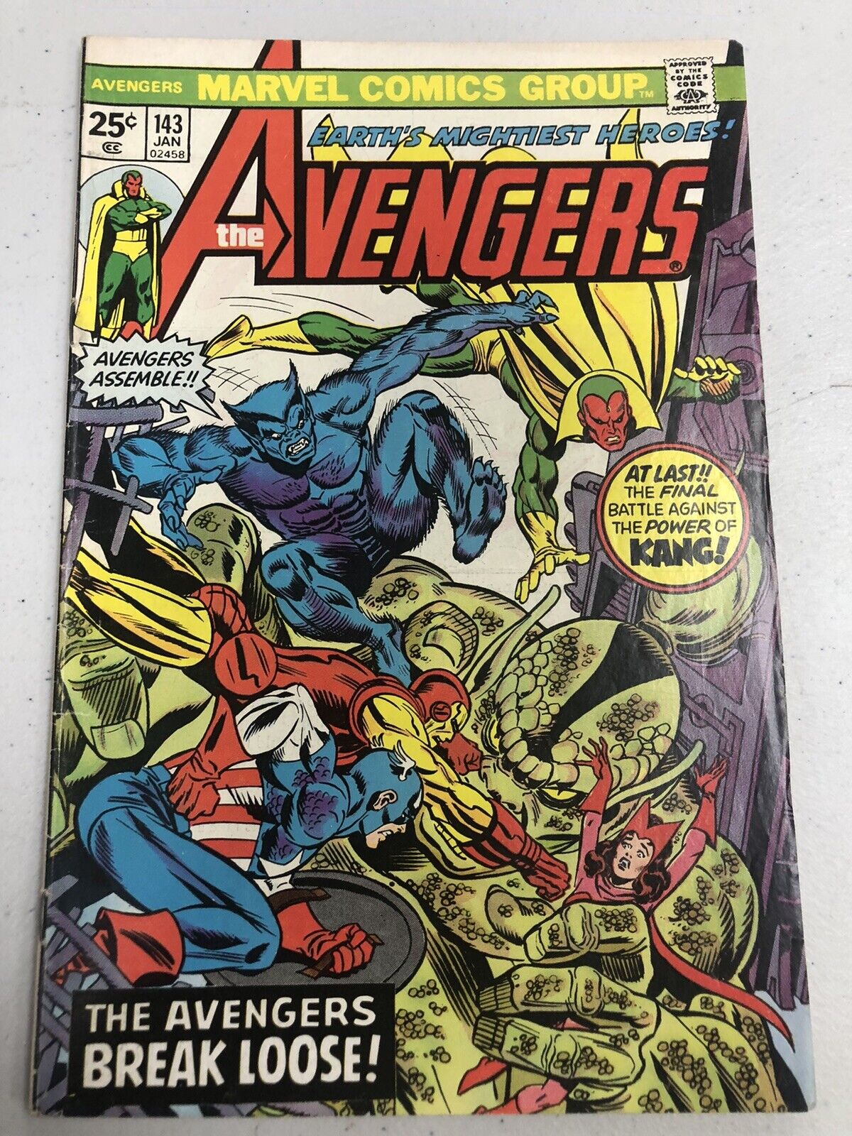 Avengers 143 G+ Kang