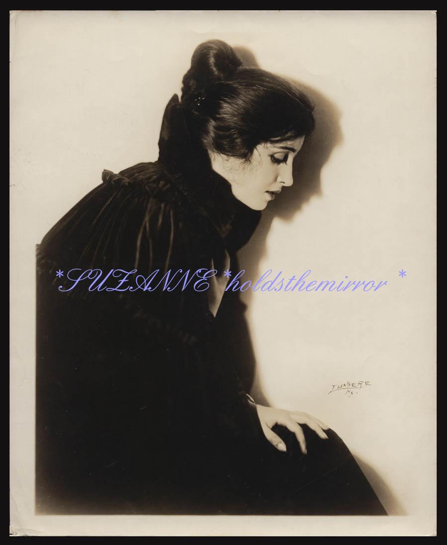 VINTAGE 1919 ALICE JOYCE EARLY SILENT ERA HOLLYWOOD GORGEOUS LUMIERE PHOTO