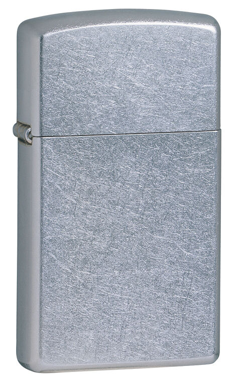 Zippo Slim Windproof Street Chrome Lighter, 1607,  New In Box