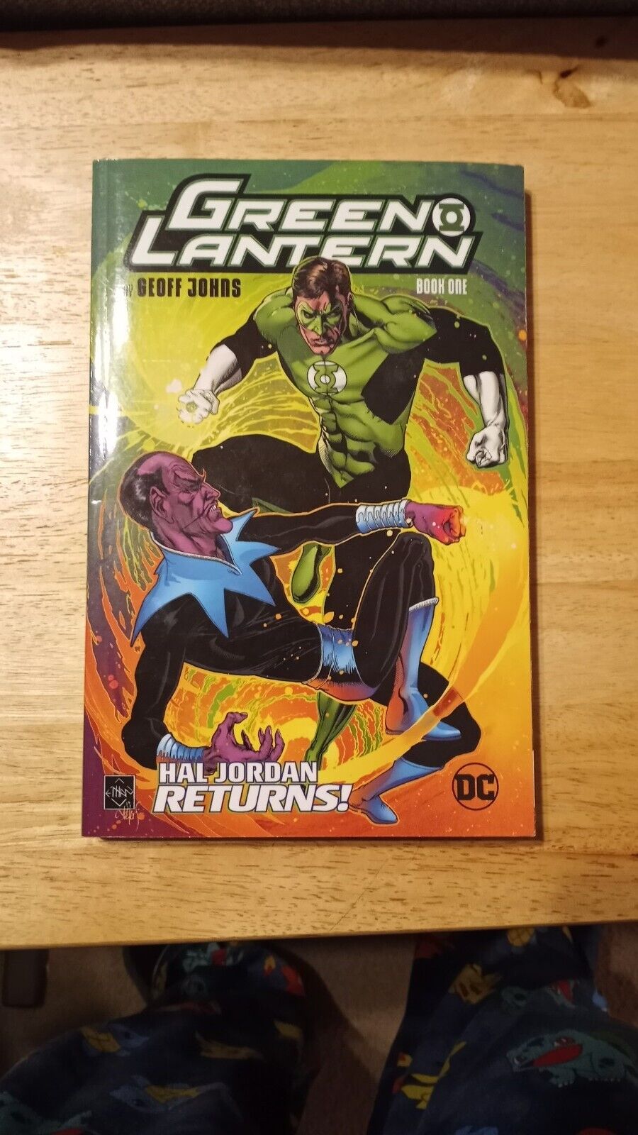 Green Lantern by Geoff Johns Book One (DC Comics, April 2019)