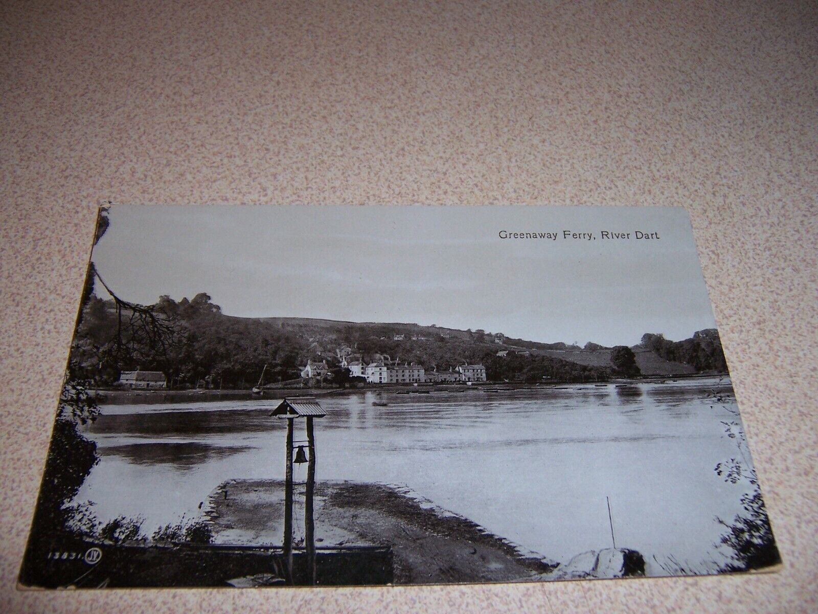 1910s GREENWAY FERRY, RIVER DART, DARTMOUTH UK. ANTIQUE POSTCARD