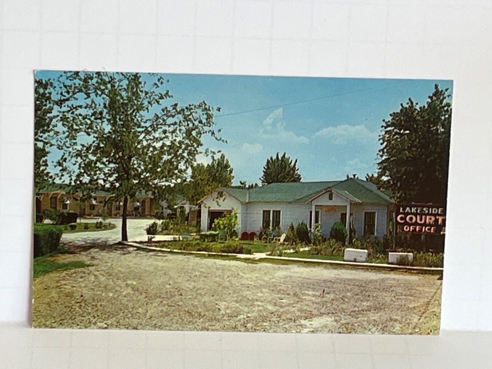 Lakeside Motel DeQueen Arkansas AR Postcard A4