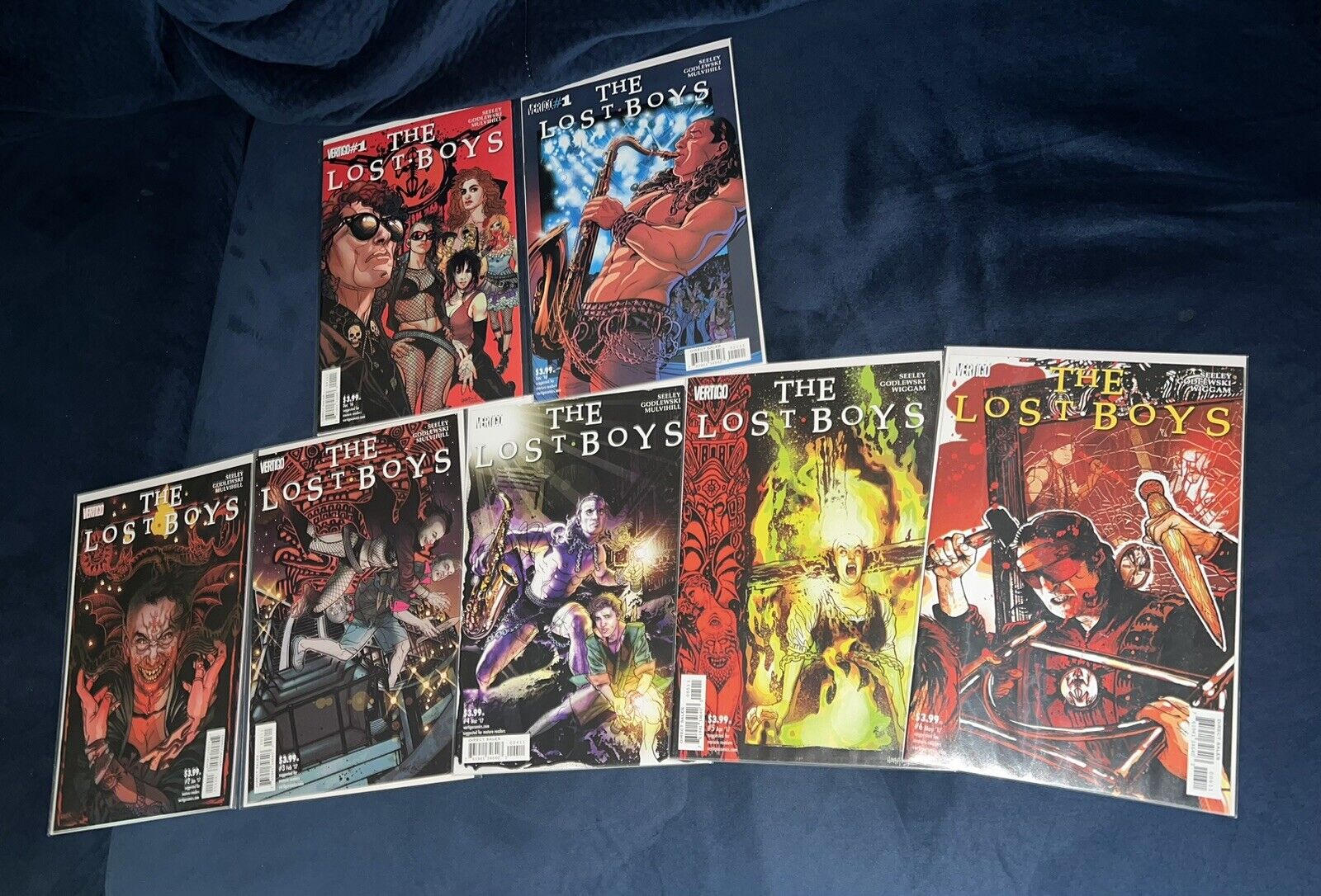 The Lost Boys (Full Series )Vertigo Comics…All 7 Issues… High Grade 😎