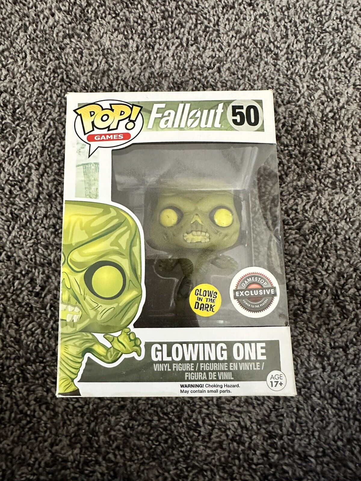Fallout Vinyl Glowing One #50 Funko Pop Exclusive Glows In The Dark 