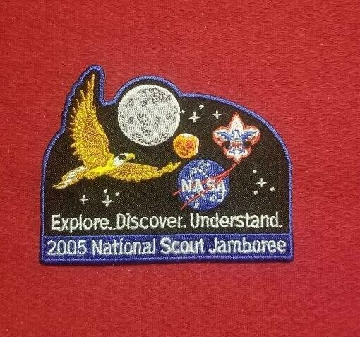 2005 NASA Jamboree Pocket Patch BSA Boy Scout 