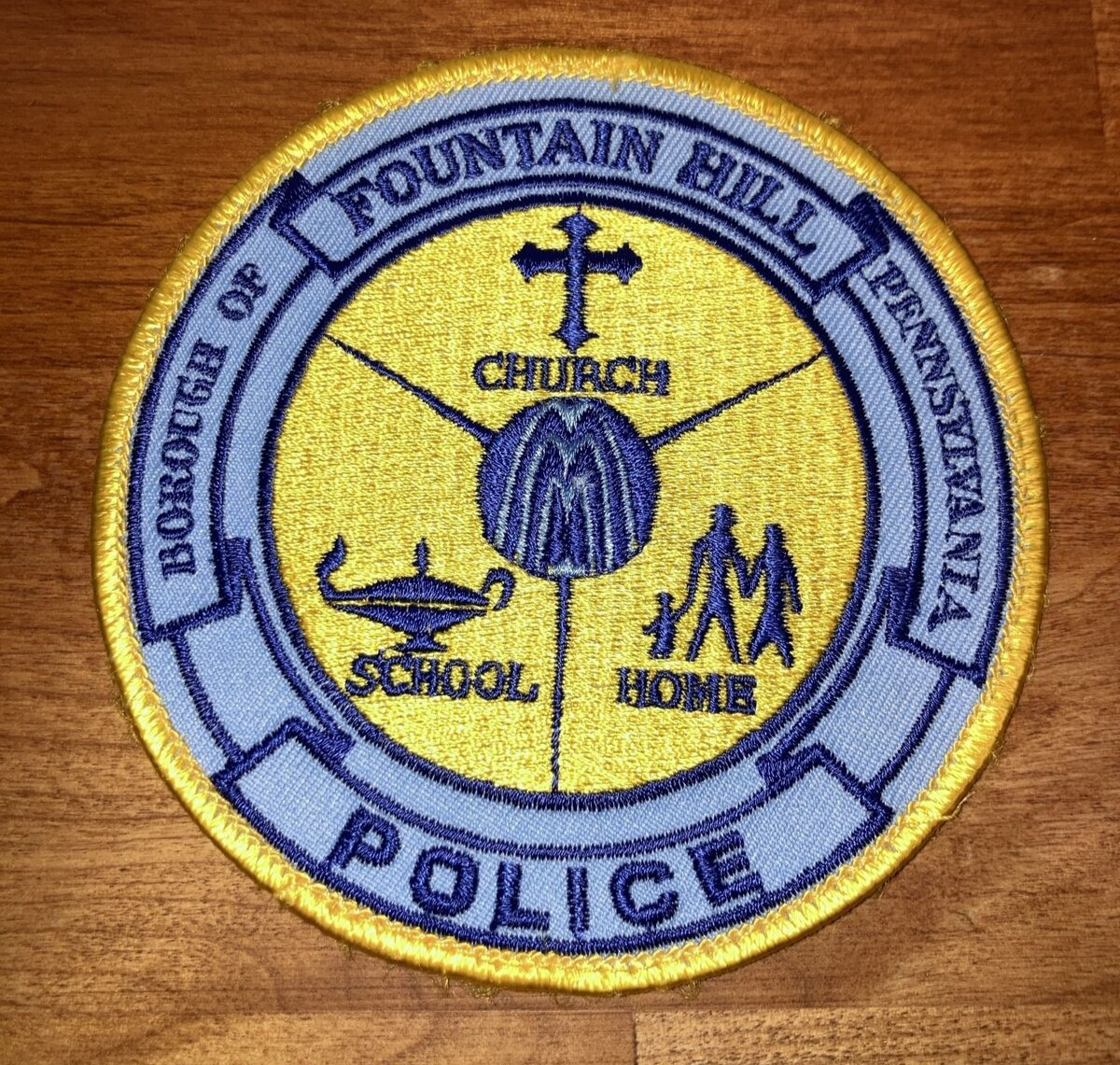 Borough of Fountain Hill Pennsylvania Police Patch