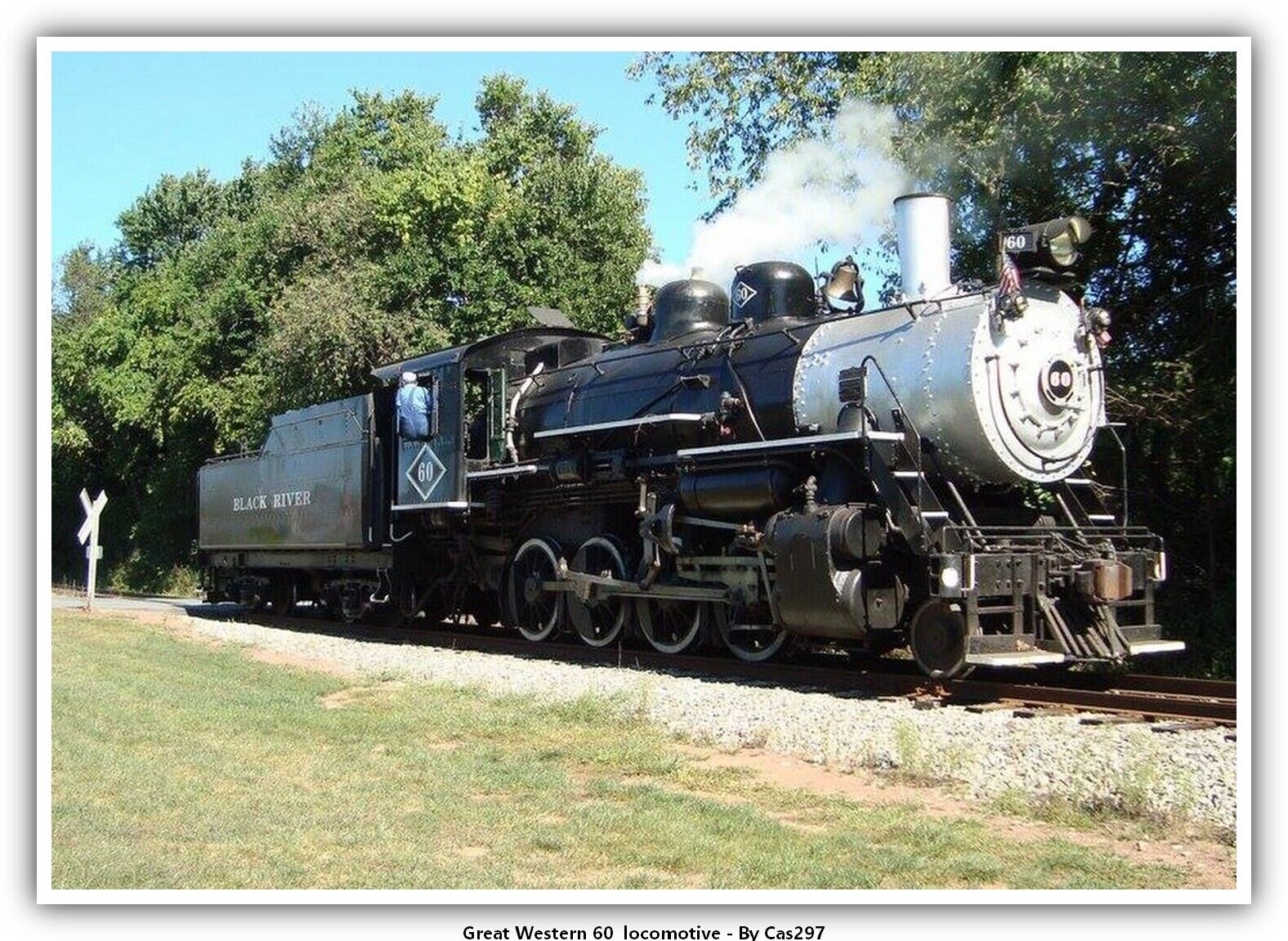Great Western 60  railroad Train Railway