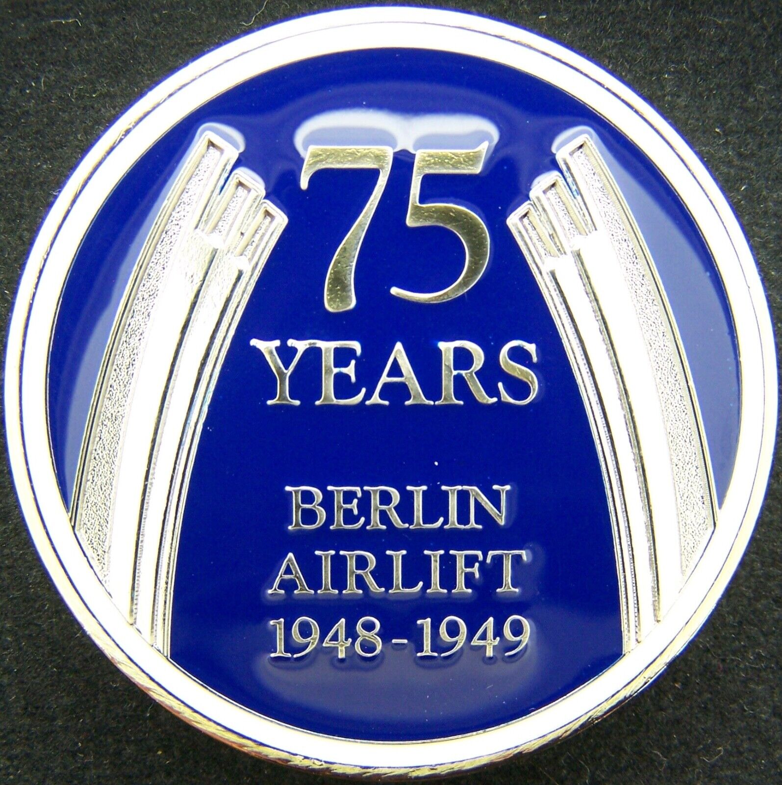 German Embassy Washington 75 Years Berlin Airlift Challenge Coin