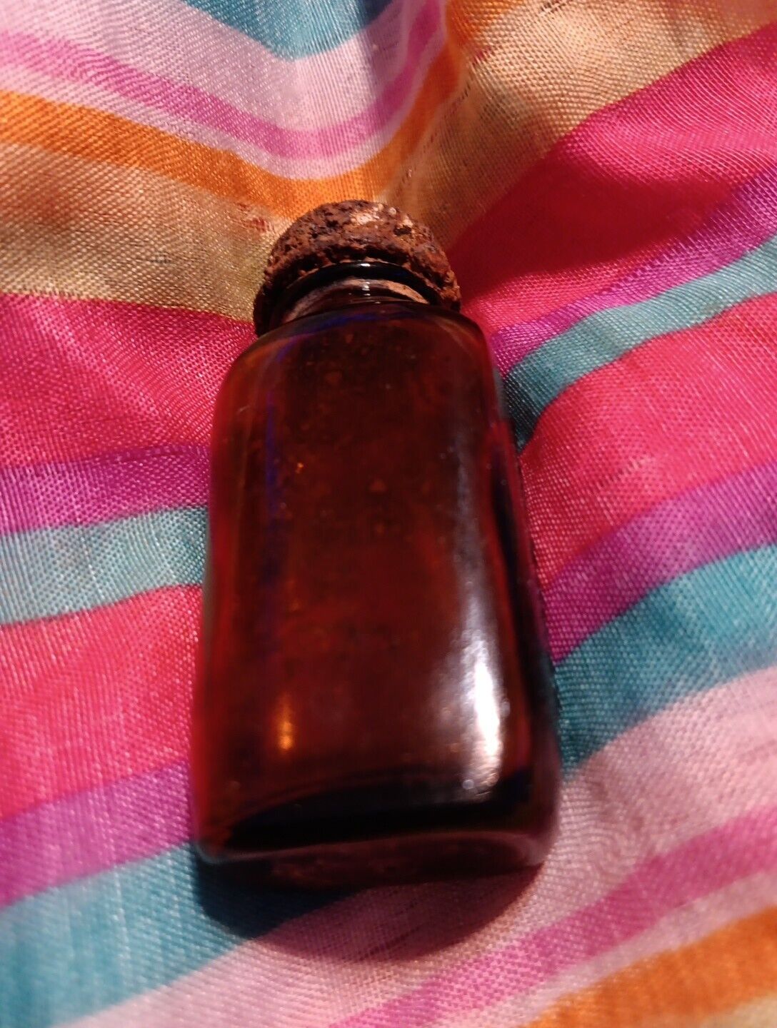 Vintage~ Brown Glass Bottle ~Whitehall