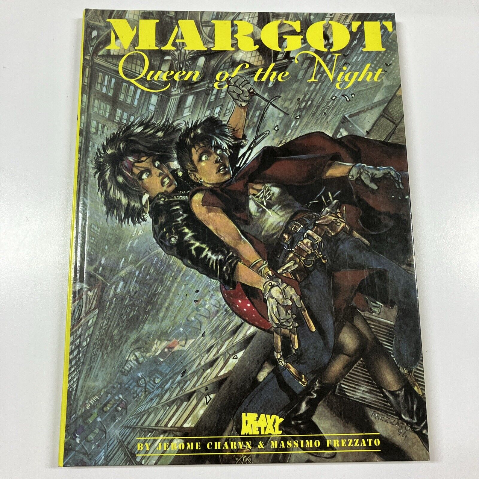 Frezzato MARGOT Queen of the Night HEAVY METAL GRAPHIC NOVEL - 1st Print HC 1995