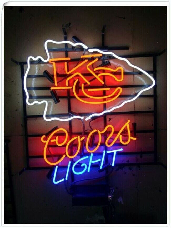 Neon Sign Lamp Light For Coors Light Beer 20\