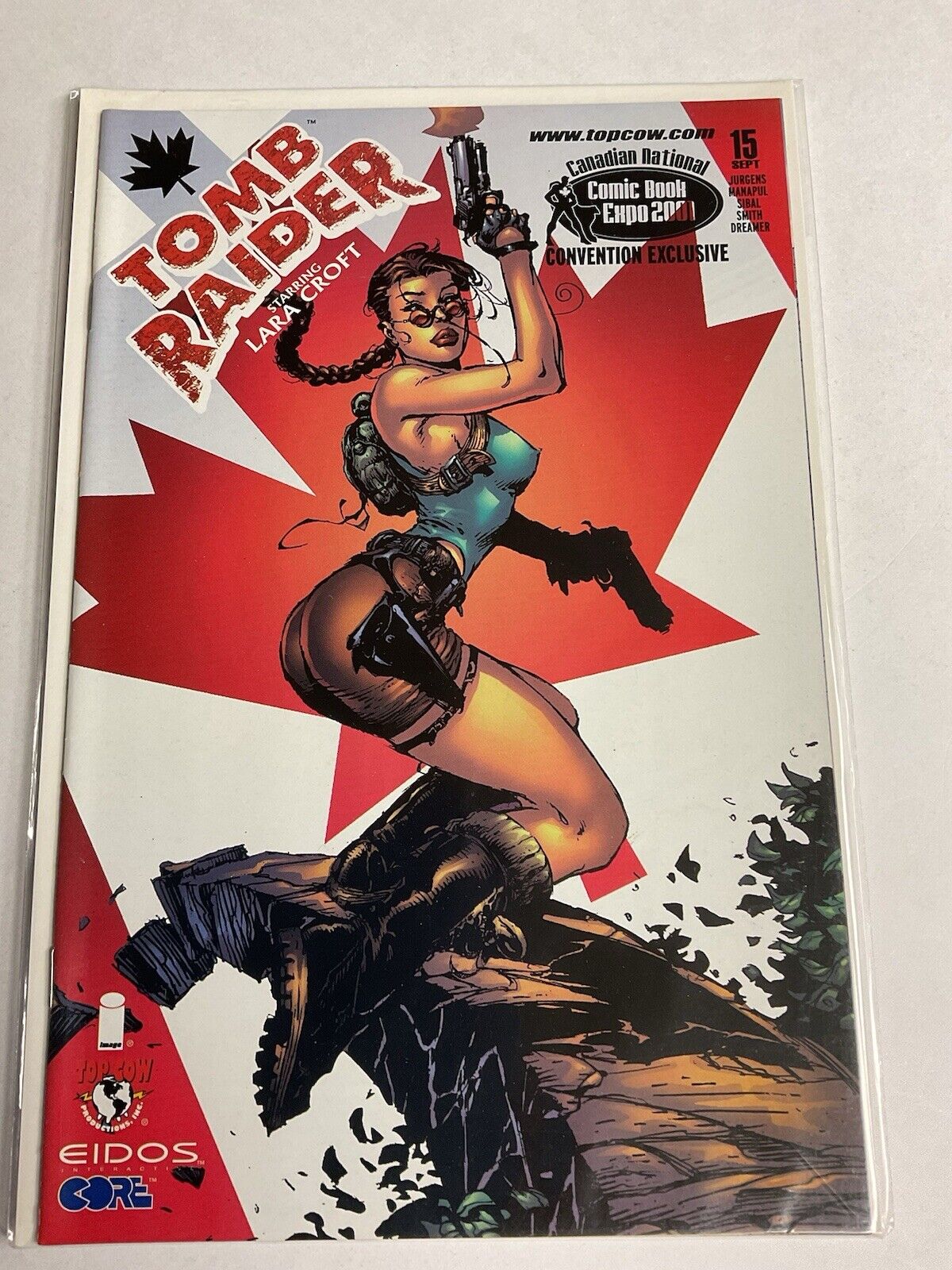 Tomb Raider: The Series #15 (1999) NM 2001 Canadian Comic Book Expo Exclusive