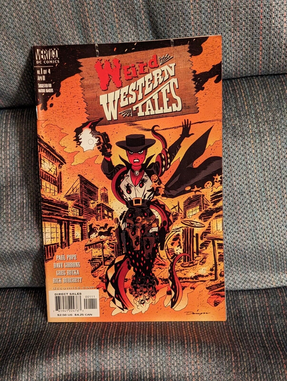 WEIRD WESTERN TALES #1-4 * DC Vertigo Comics * 2001 Complete Set VF-NM