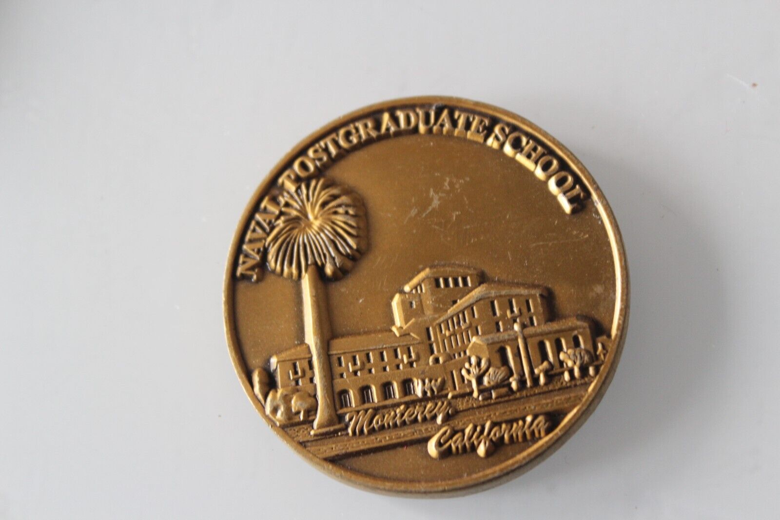 Naval Postgraduate School Monterey California Challenge Coin
