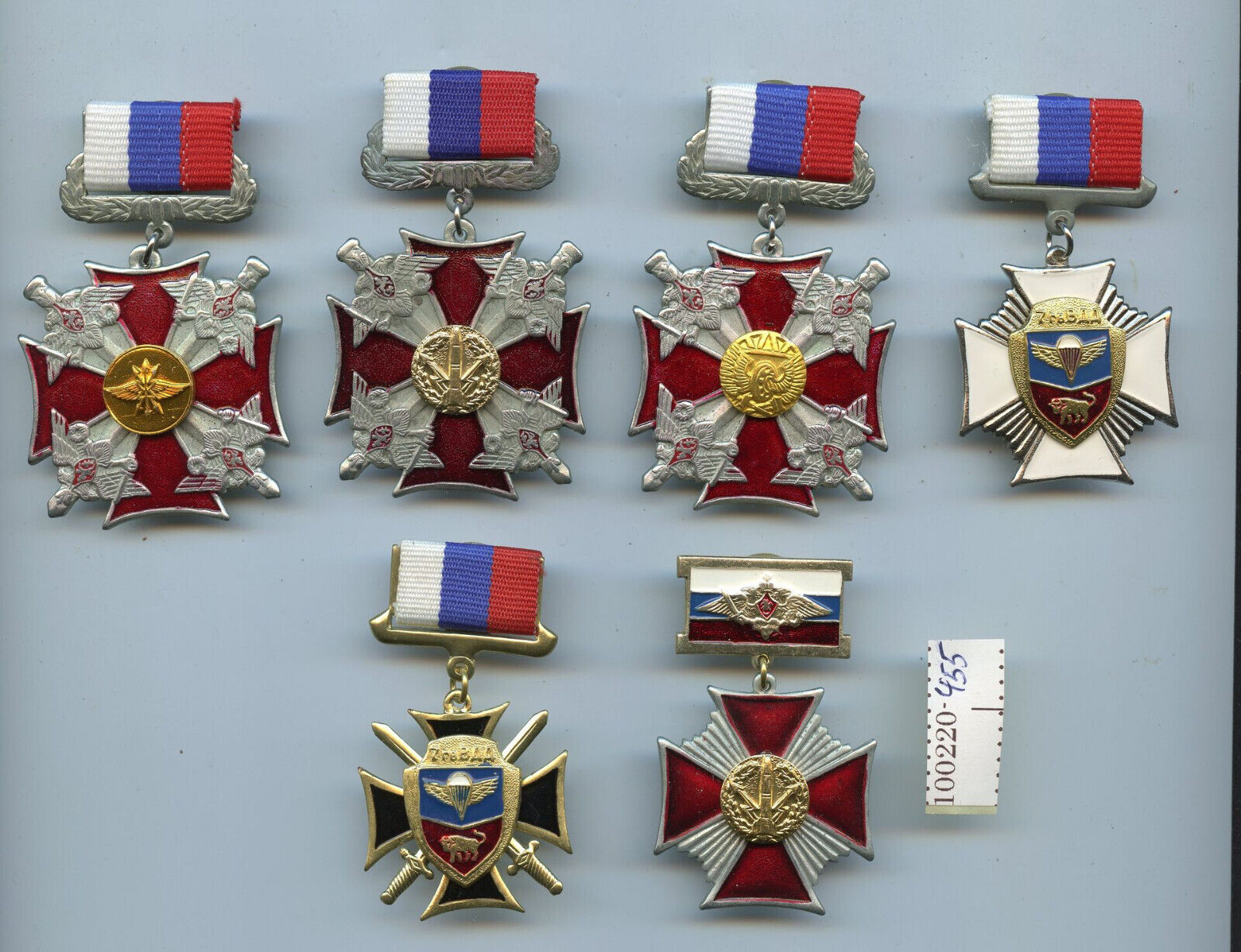 Russian crosses different-6 pcs. set. 100220-455