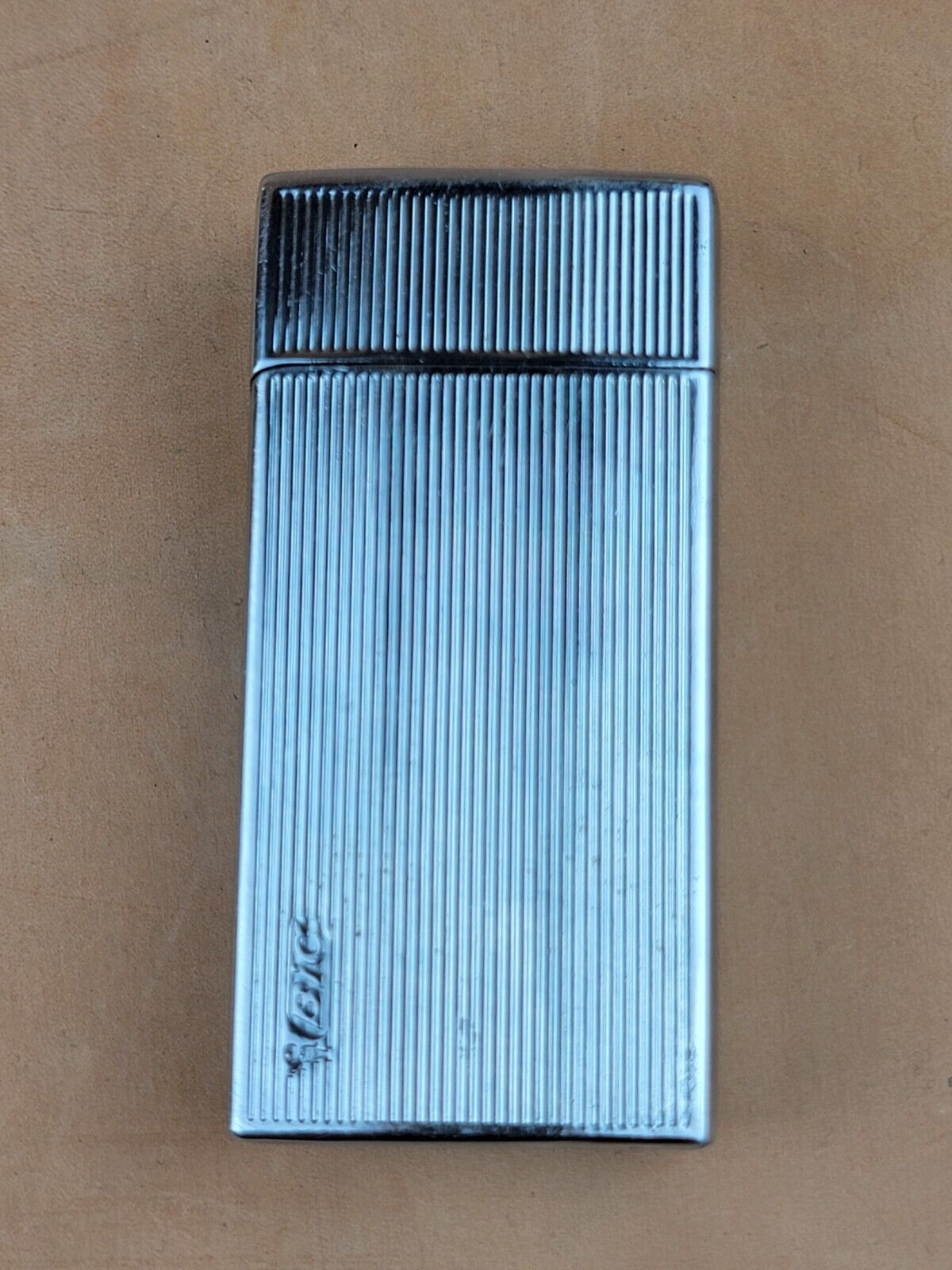 Vintage Mini Bic Metal Lighter Case Aluminum Holder For Lighter 