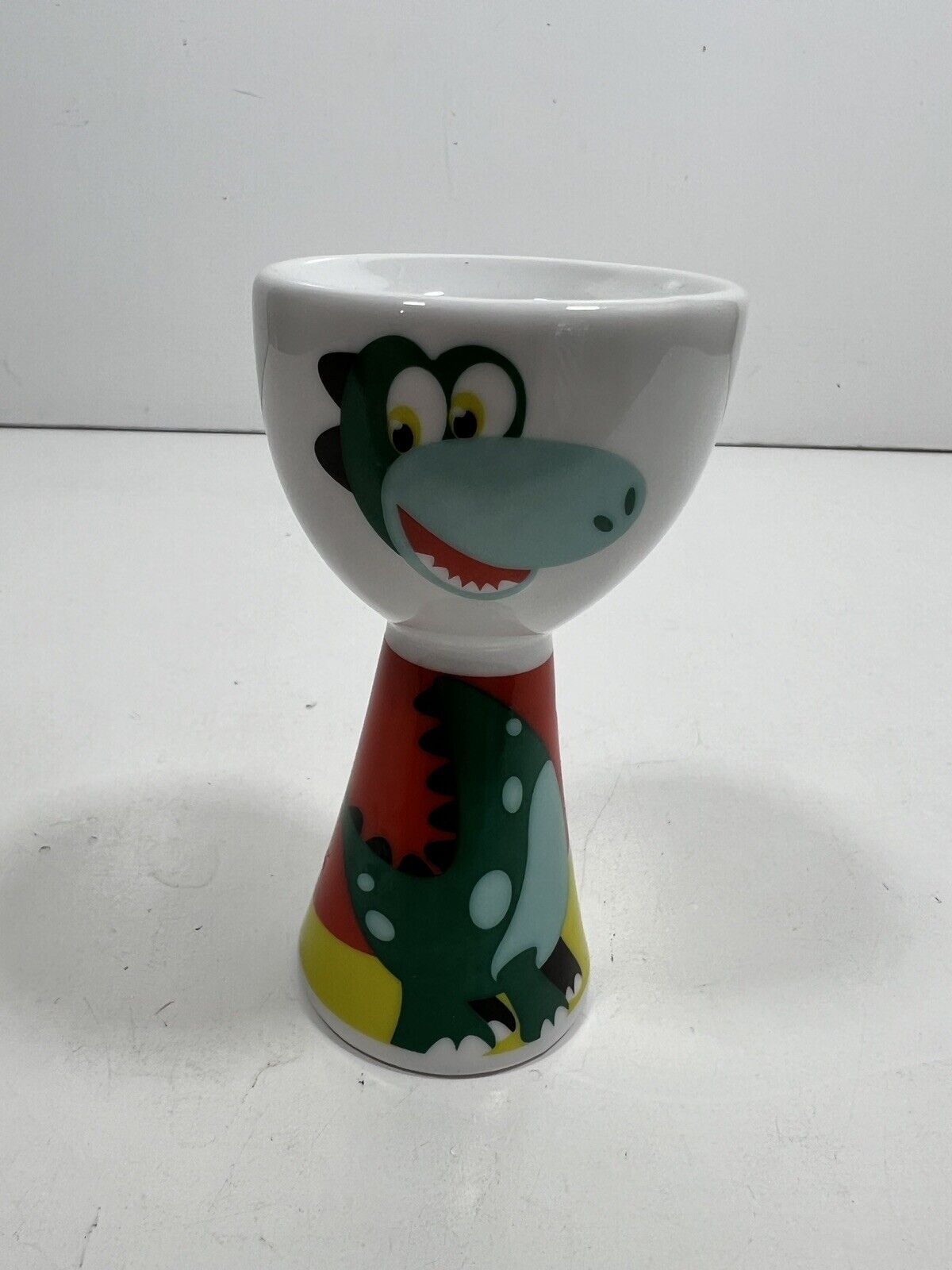 Ritzenhoff Egg Cup Holder Germany By Philip Argent 4 1/2” Dinosaur