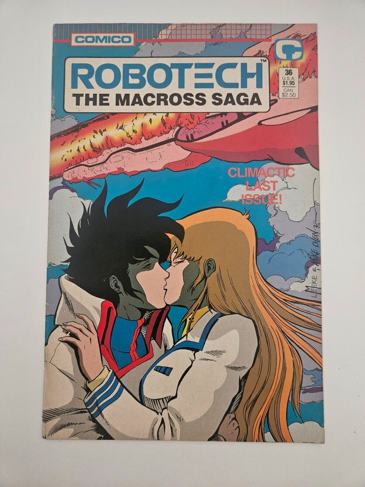 Robotech: The Macross Saga #36 FINAL ISSUE RARECOMICO