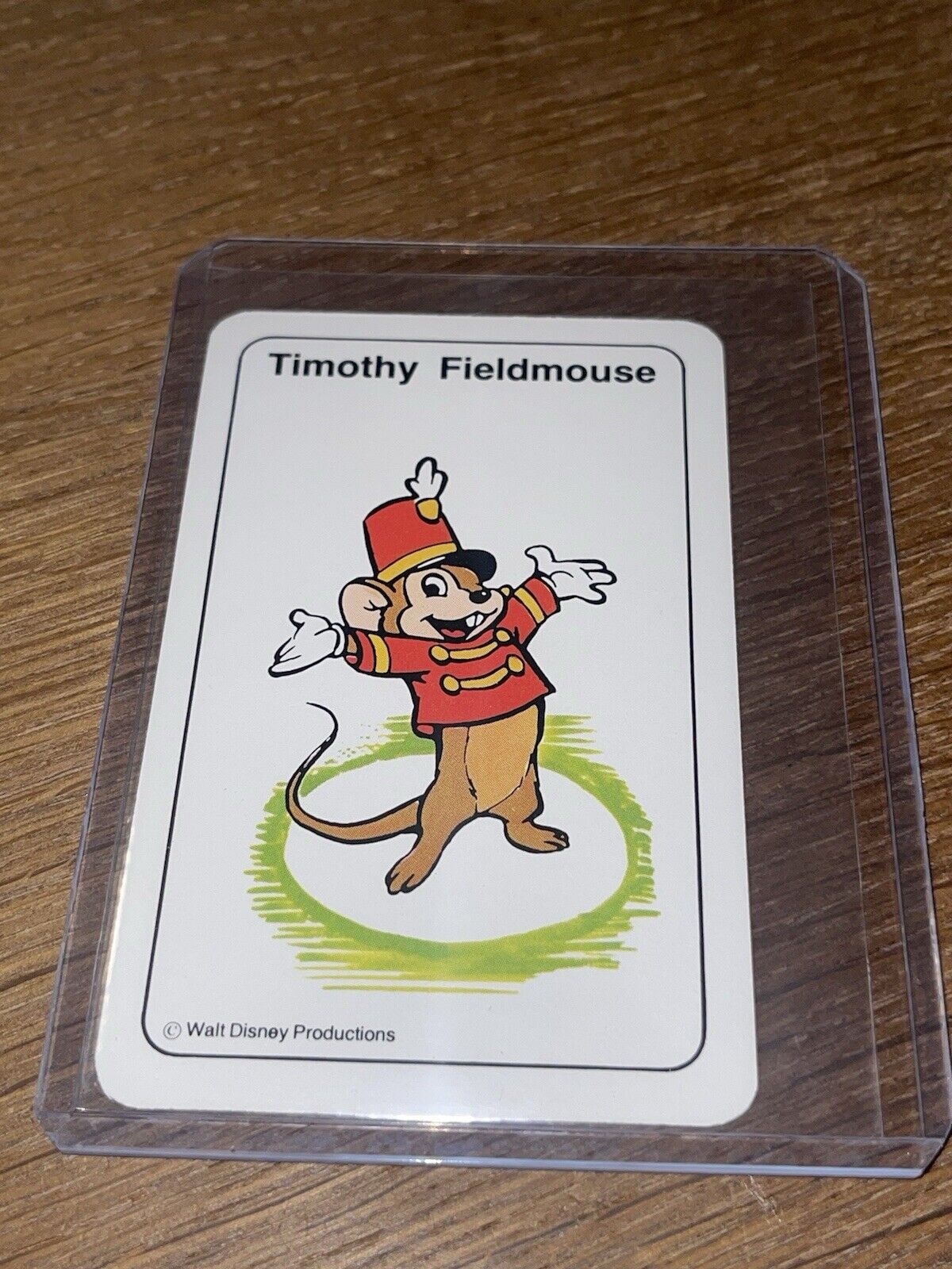 Vintage Walt Disney Productions 🎥 Card Game Timothy Dumbo Playing Card RARE