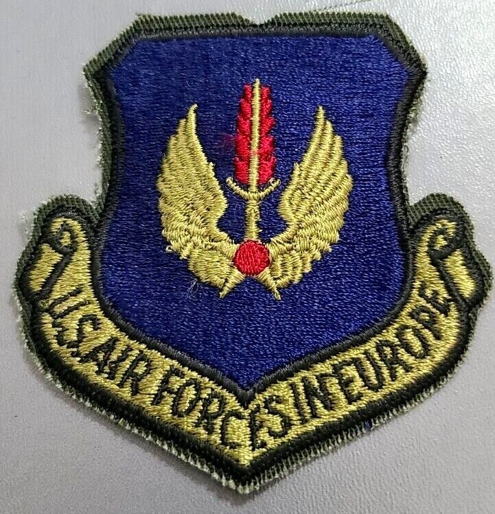 USAF in Europe Ramstein AB Germany Insignia Patch Subdued NEW-Unissued