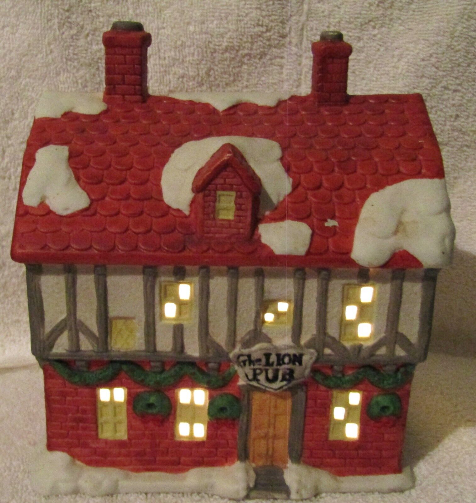 Victorian Village Collectibles, Lighted Porcelain \