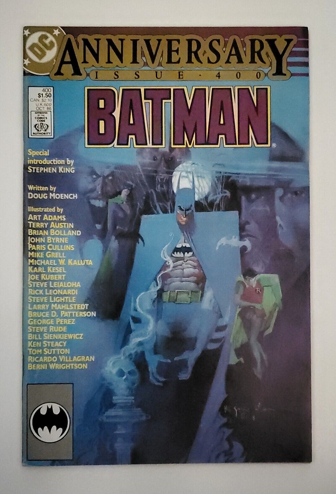 Batman #400 KEY DC Comic Anniversary Issue Copper Age October 1986