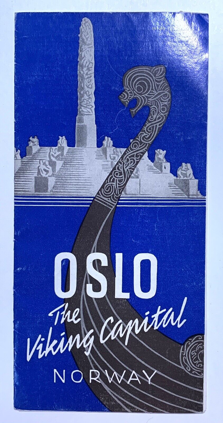 BROCHURE: 1965 NORWEGIAN STATE RAILWAYS - Oslo The Viking Capital Norway