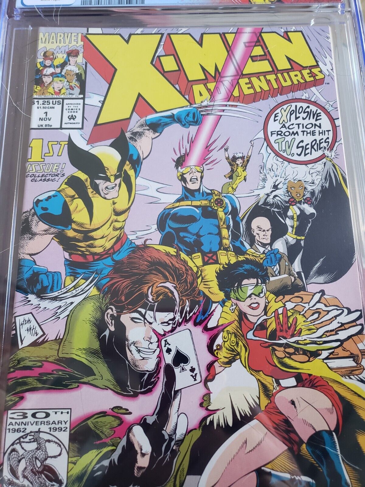 X-MEN ADVENTURES #1 (1992) CGC 9.4 1ST MORPH NEW TV SHOW Disney+ New Case