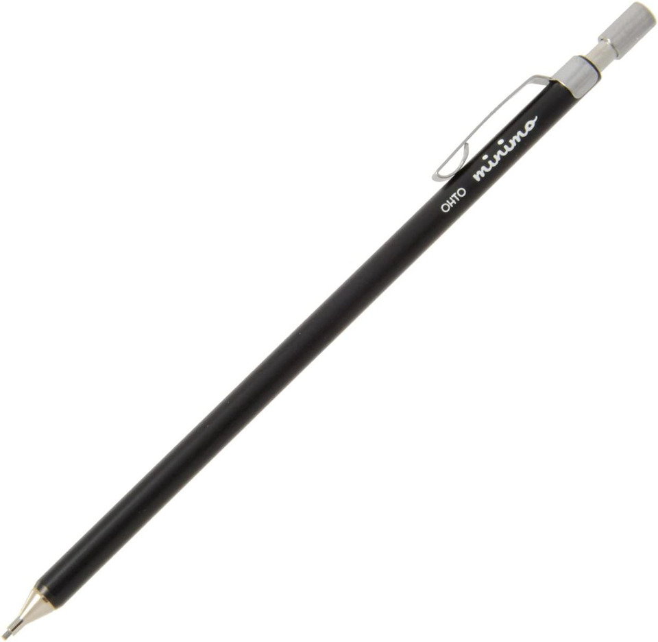 OHTO Extremely Thin Mechanical Pencil Minimo Sharp, 0.5Mm, Black Body (Sp-505Mn