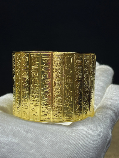 Unique Handmade Bracelet of the Egyptian hieroglyphs - Egyptian style bracelets