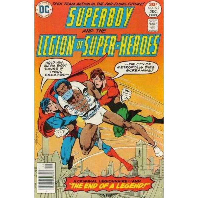 Superboy #222  - 1949 series DC comics Fine+ Full description below [a{