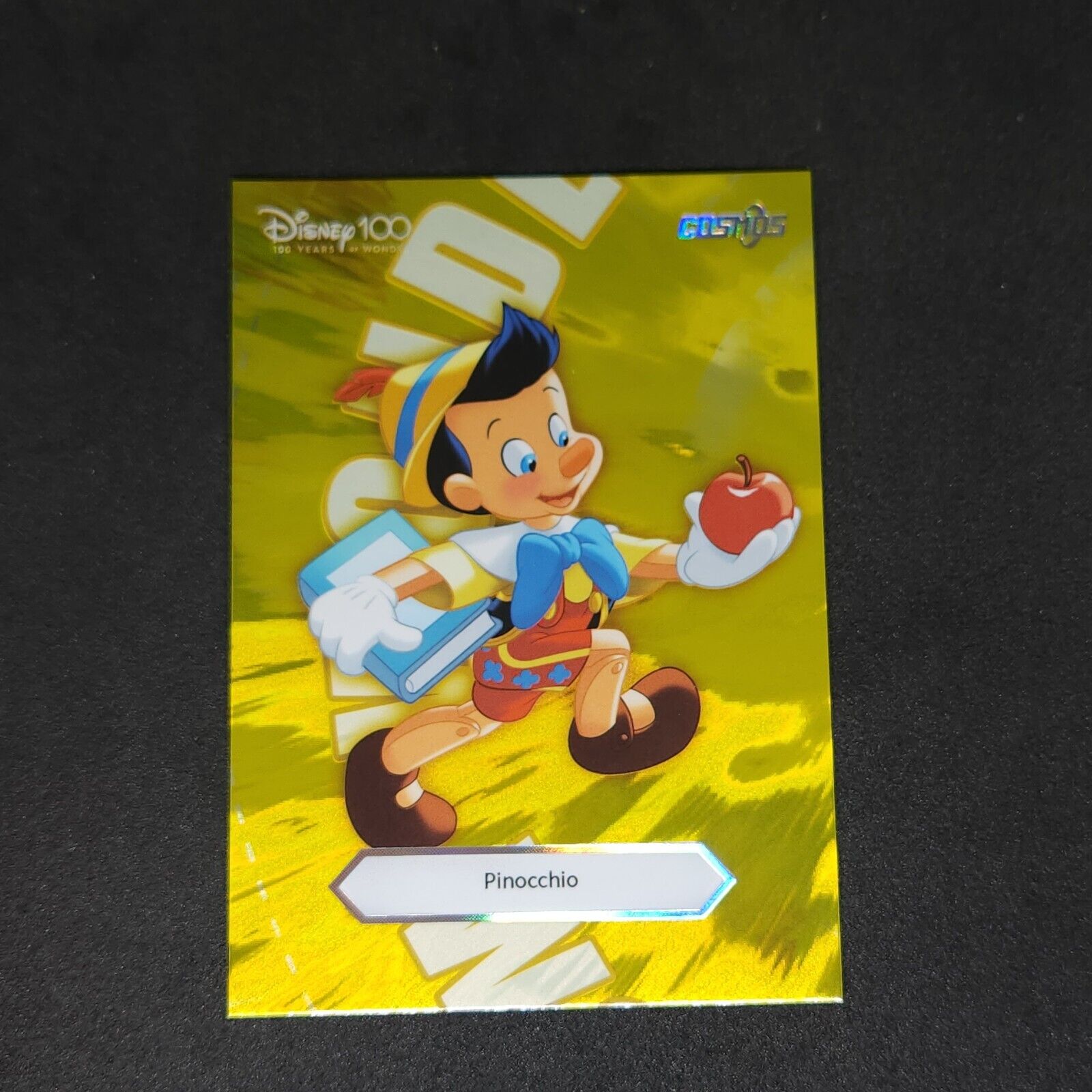 2023 Kakawow Cosmos Disney 100 All Star Pinocchio Yellow Foil CDQ-DS-04