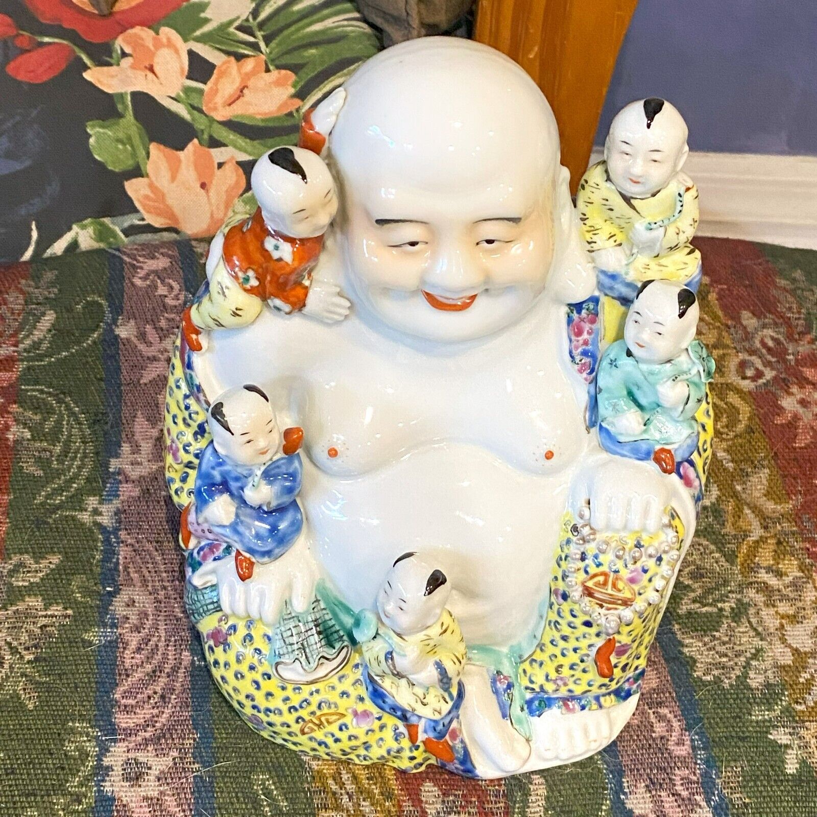 Vintage 1930’s Buddha Budai Porcelain Figure