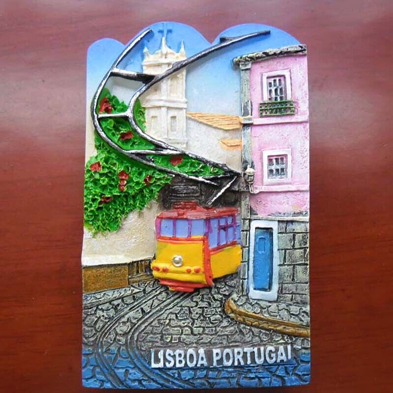  Portugal Lisbon  Fridge Magnet Refrigerator Landscape Gift Home Kitchen Decor