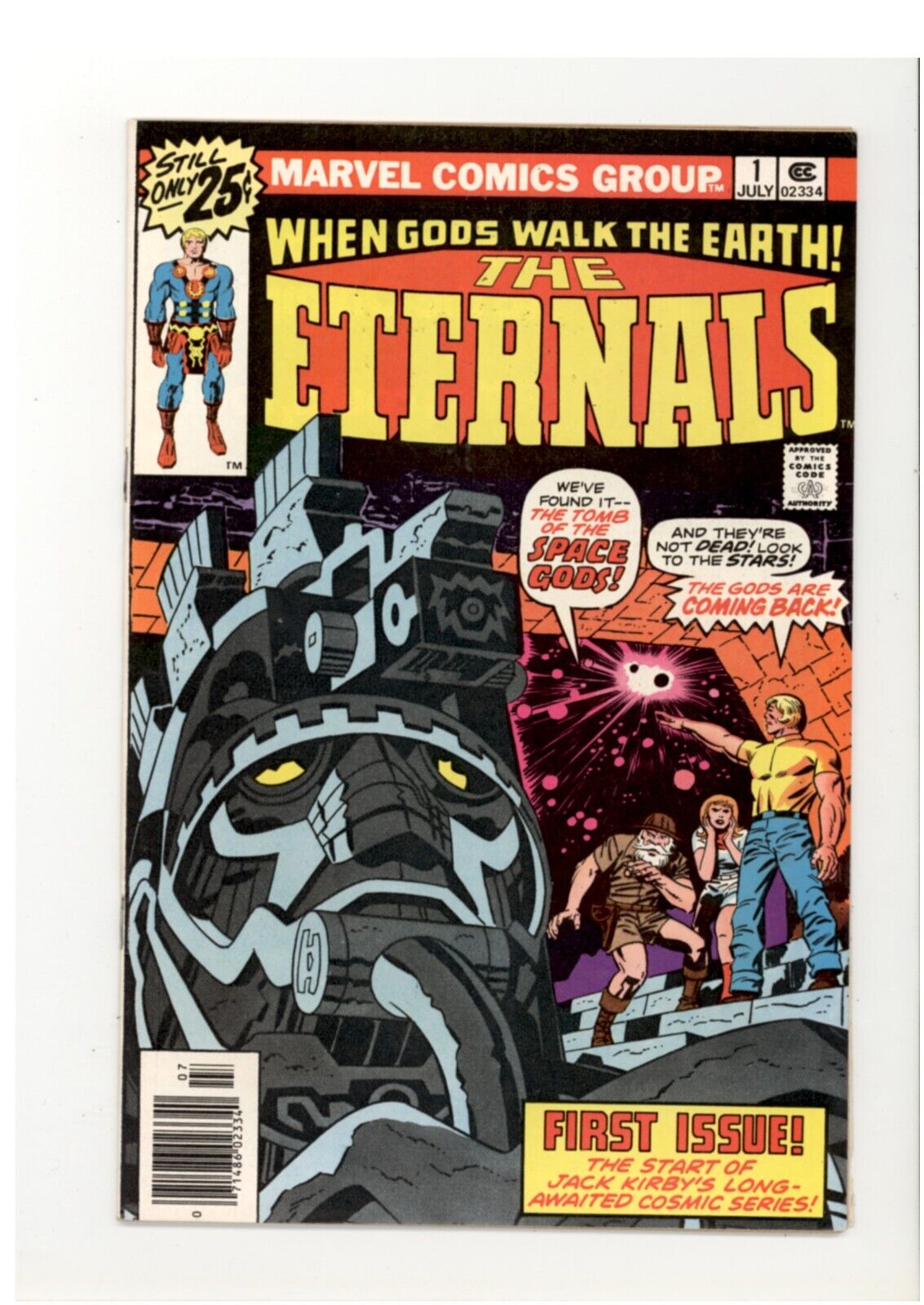Eternals 1 VF/NM 1st Issue Jack Kirby Series 1976