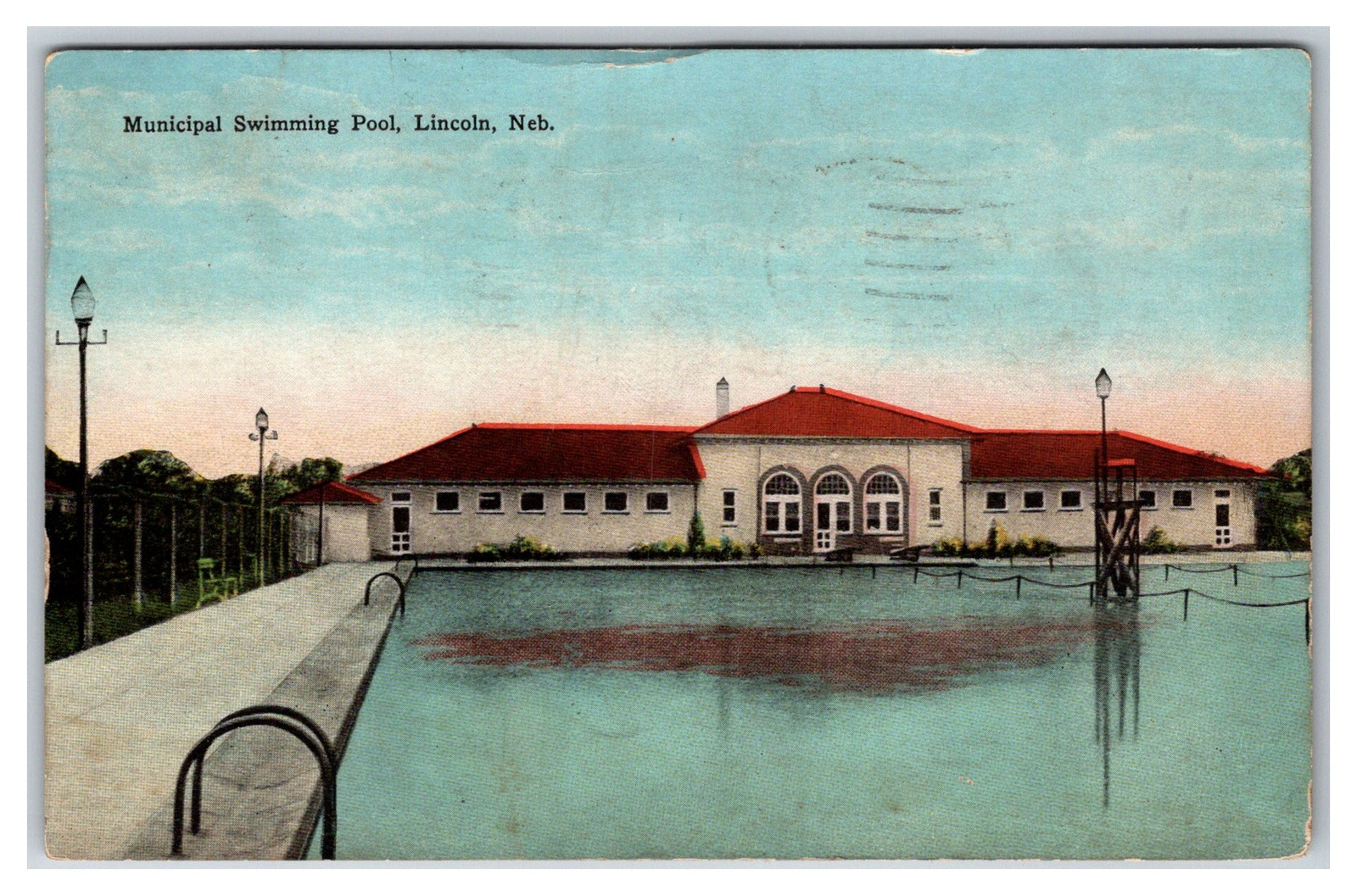 1930 Municipal Swimming Pool, Antelope Park, Lincoln, Nebraska