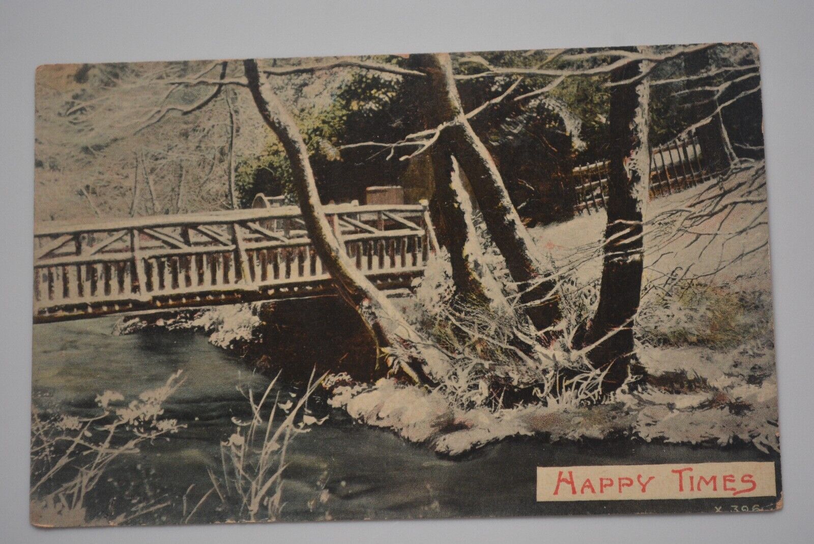 “Happy Times” Postcard (Holden, Missouri Postmark, POSTED, 1909).