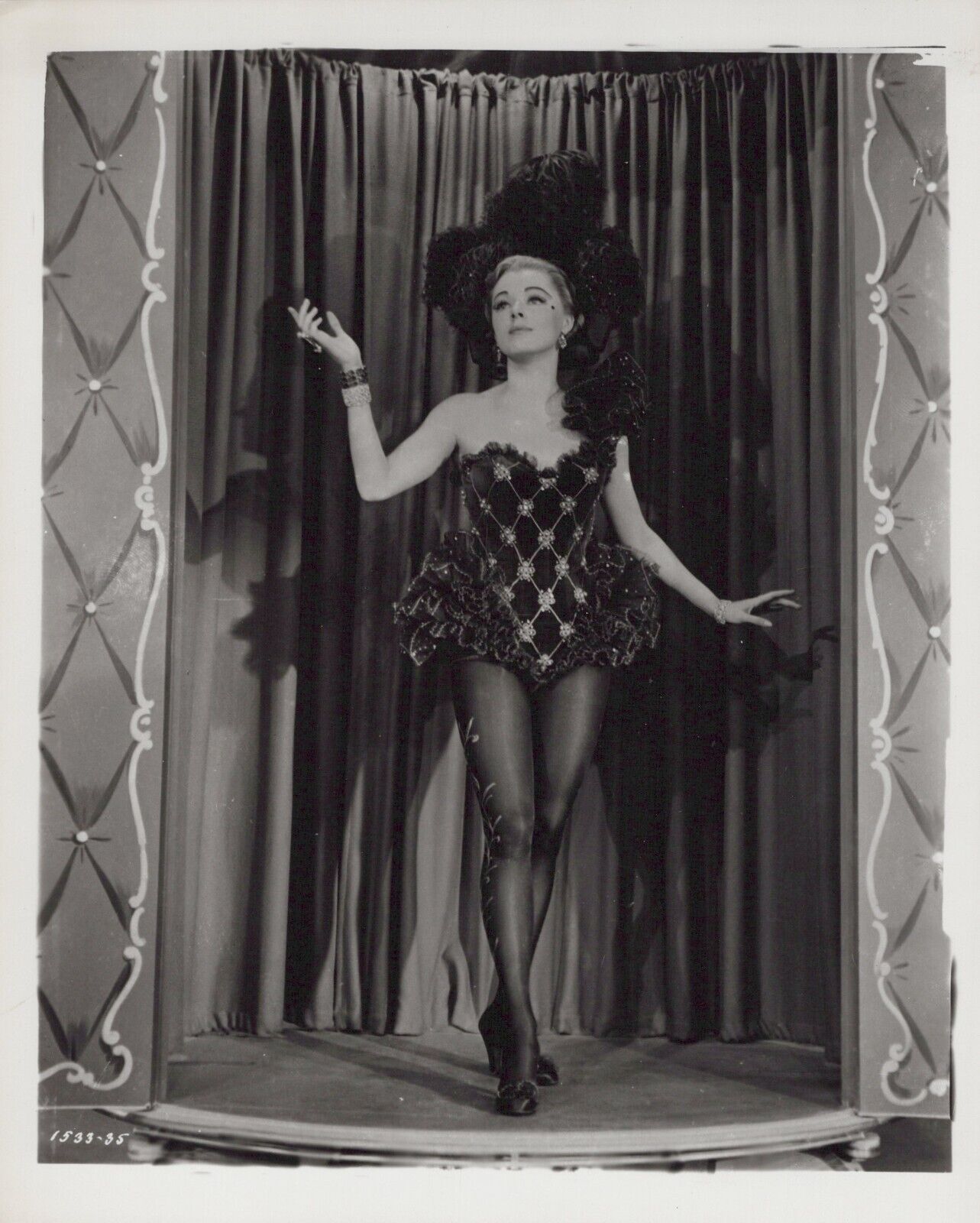 Eleanor Parker (1950s) ❤ Leggy Cheesecake Collectable Vintage Photo K 522