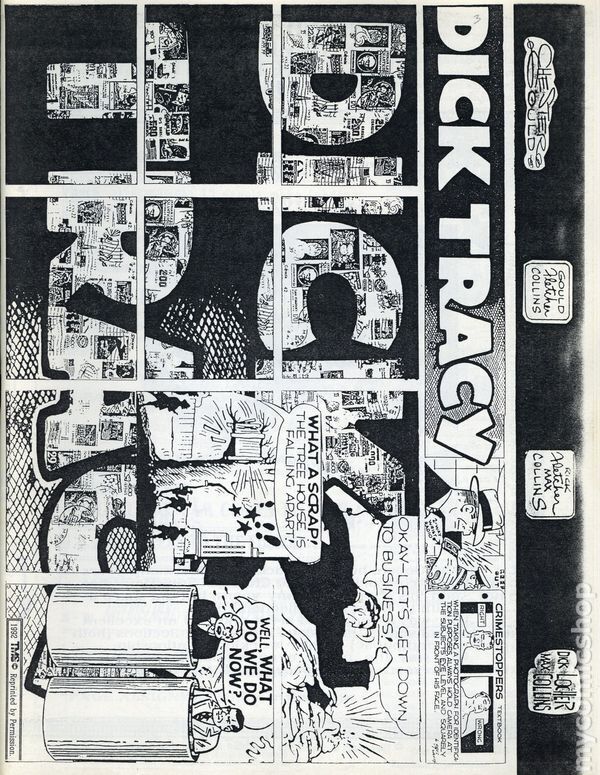 Dick Tracy Fan Club Newsletter Vol. 1 #3 VG 1992 Stock Image Low Grade