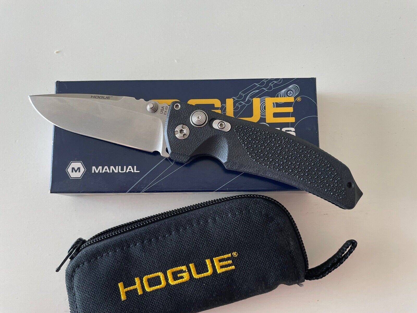 Hogue ex-03 3.5 154cm Blade Steel Folding Knife