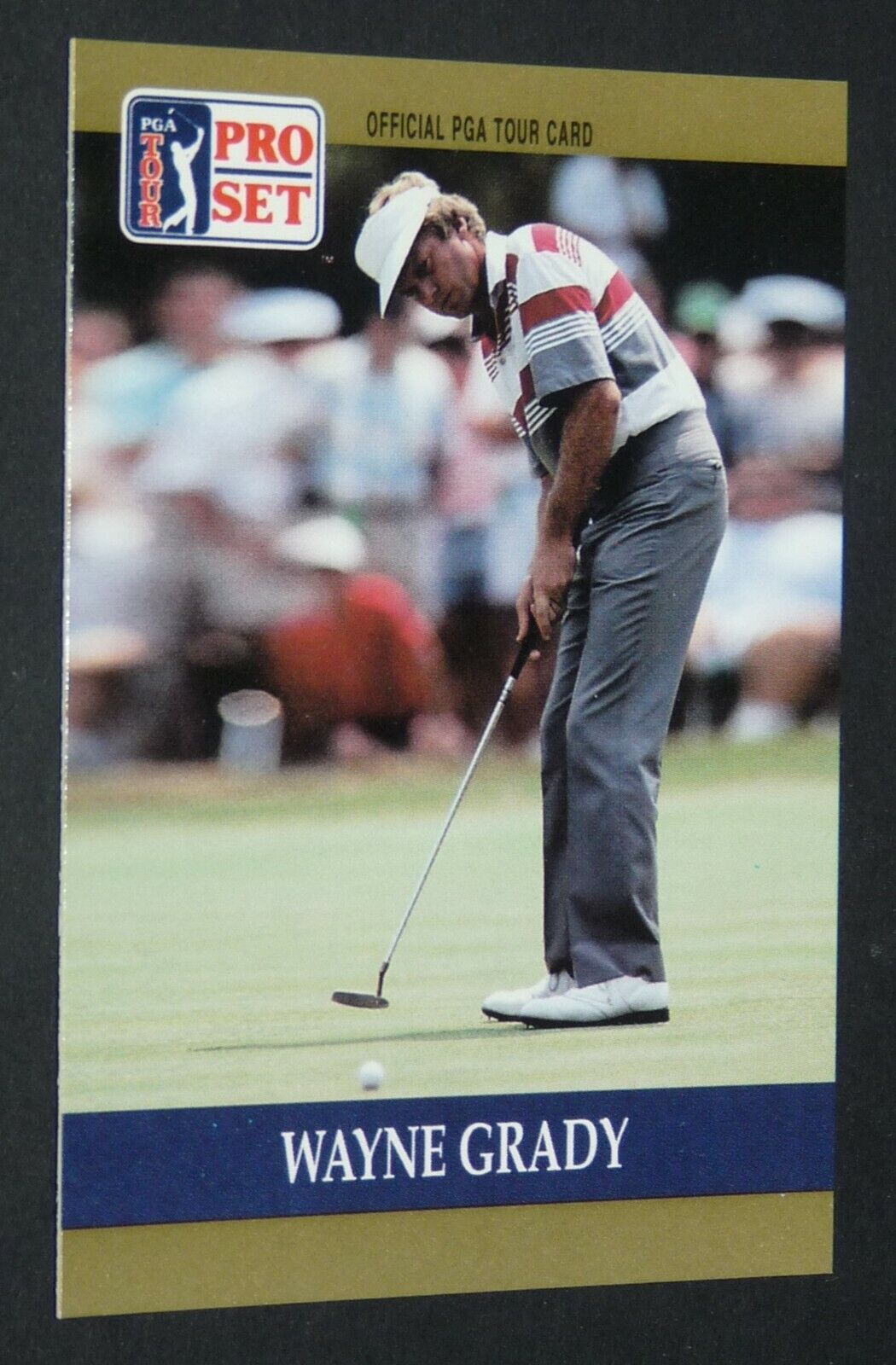 #48 GRADY AUSTRALIA USA PRO SET CARD GOLF 1990 PGA TOUR GOLFING GOLFER USPGA