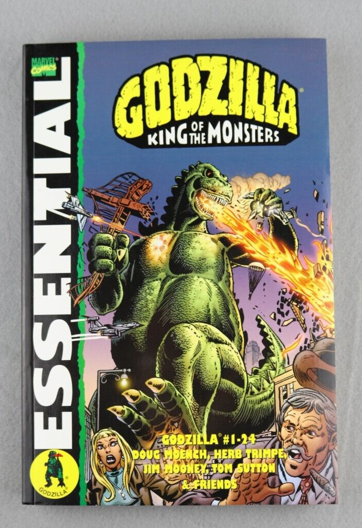 Marvel Essential GODZILLA TPB Graphic Novel Paperback Doug Moench BRAND NEW RARE