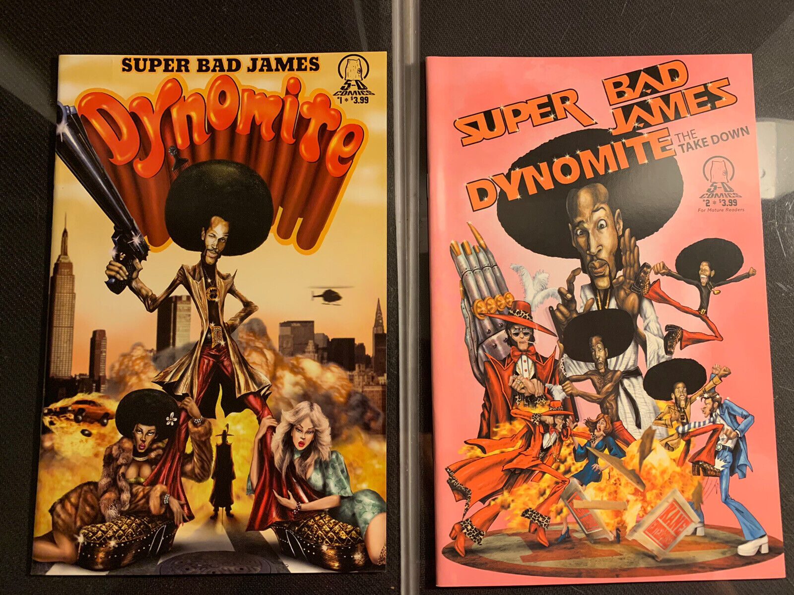 Super Bad James Dynomite #1 And #2 5-D Comics
