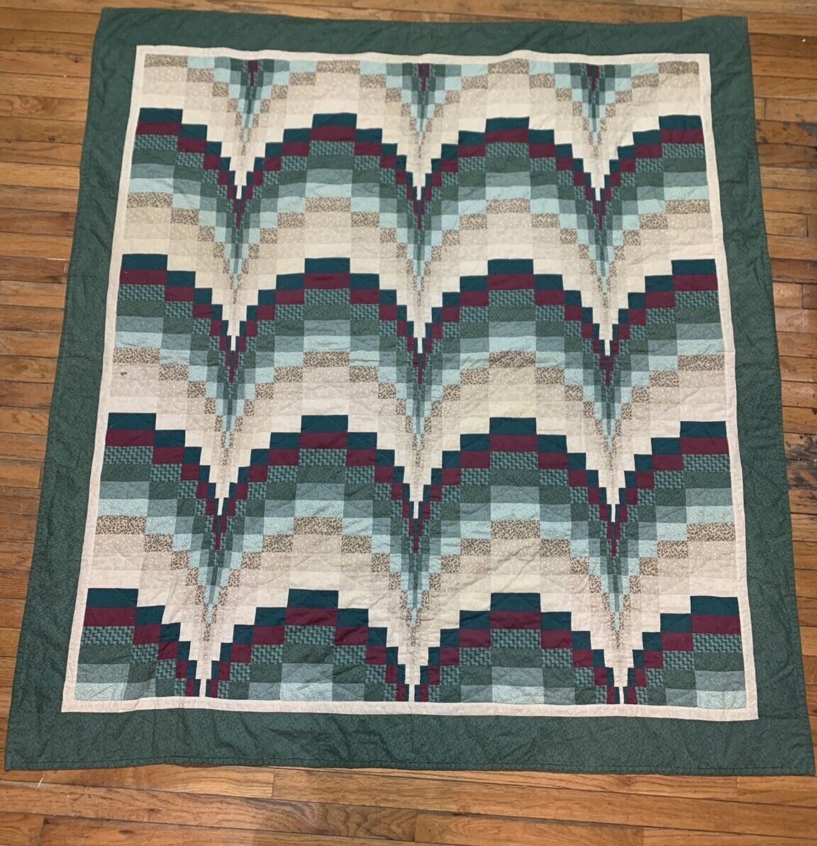 Vintage Handmade Quilt \
