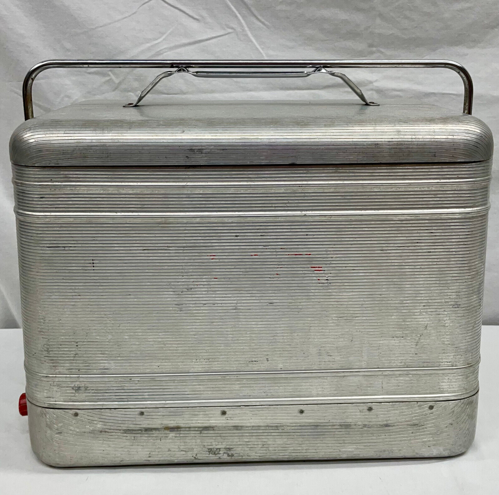 Vintage Knapp Monarch Therm-a-Chest Aluminum Cooler Ice Chest Box