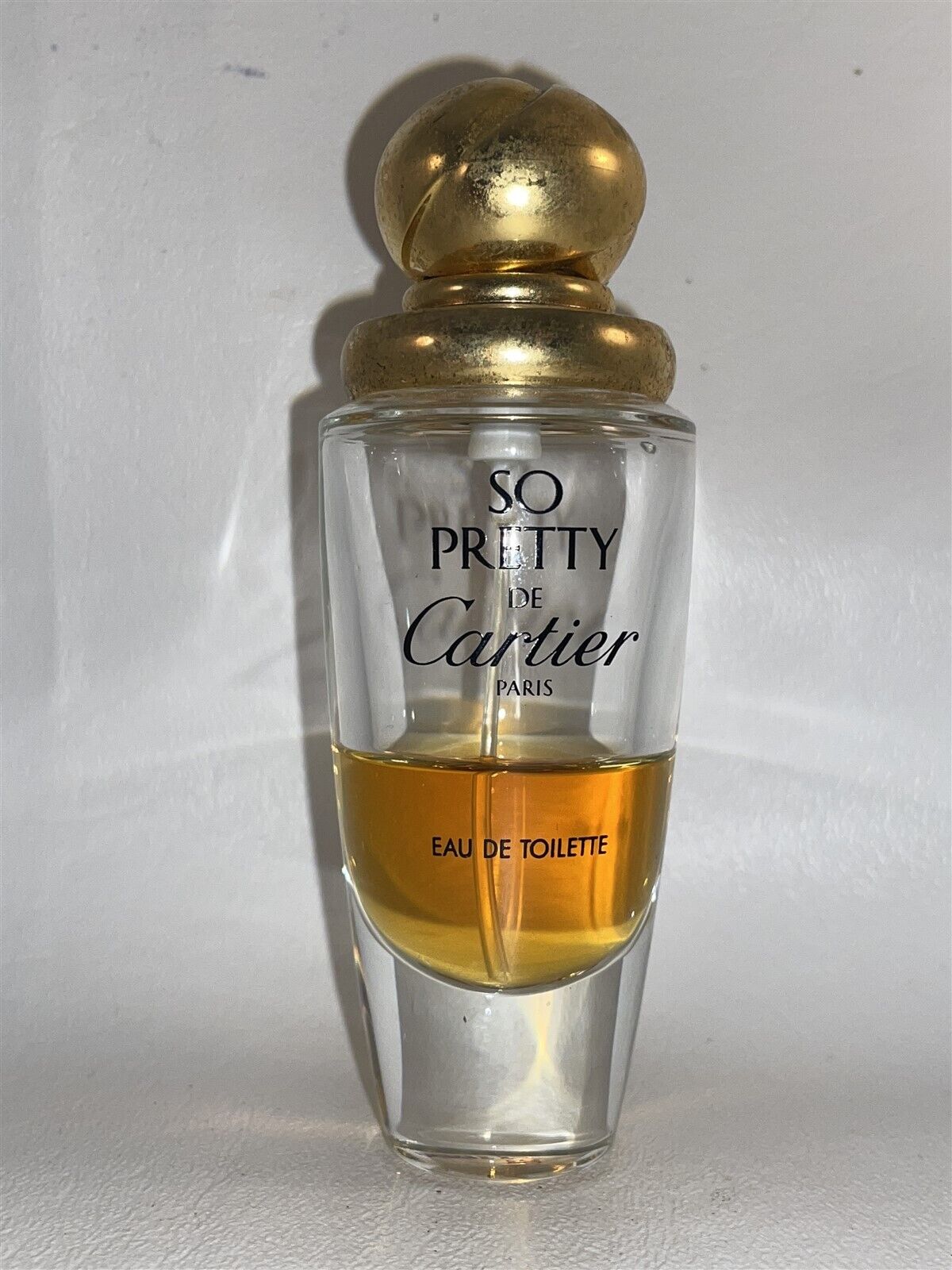 Cartier So Pretty Perfume EDT 1 Oz Spray 30 ML Eau de Toilette Vintage 25%